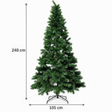 Albero di Natale Sestriere 240 cm 1200 Rami