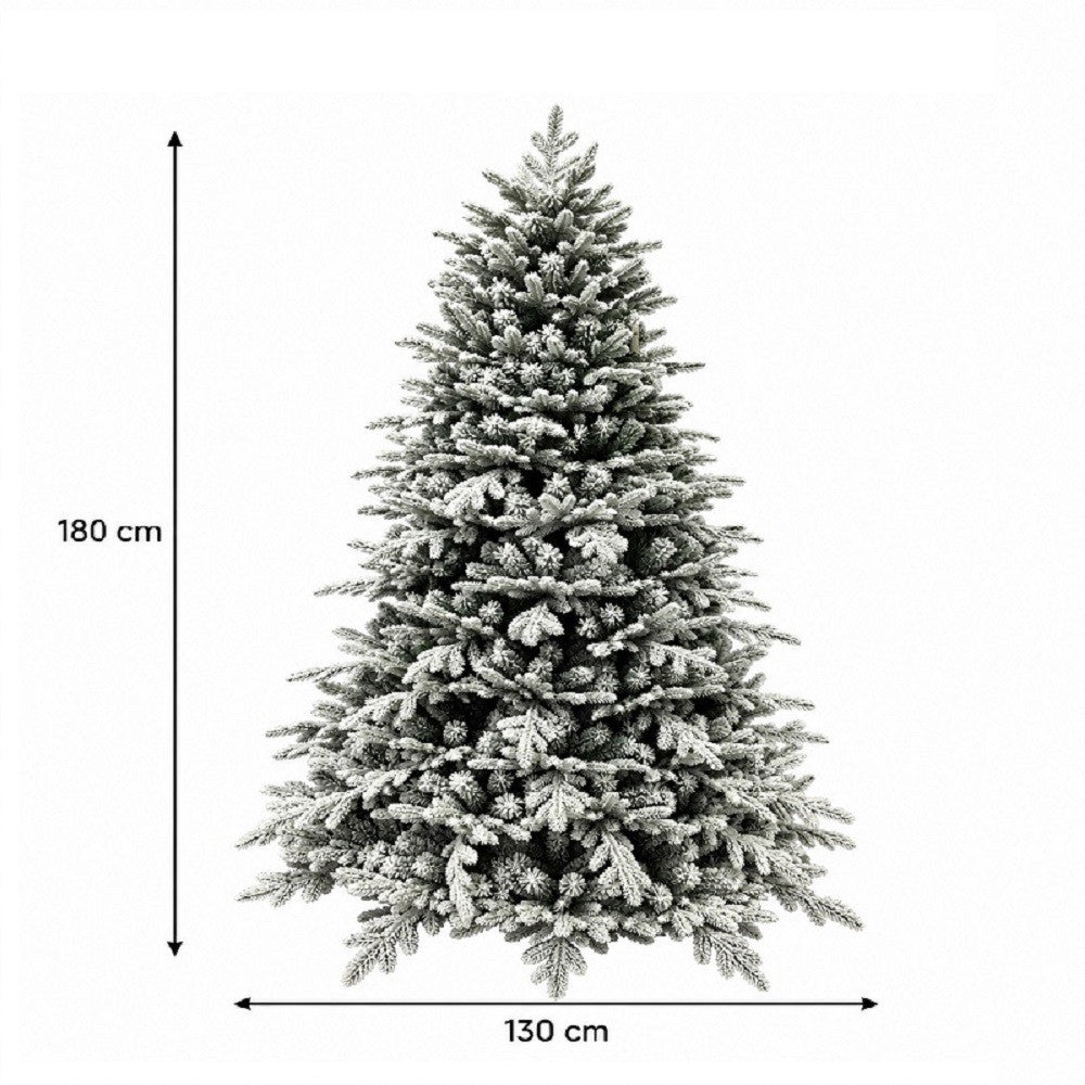 Albero di Natale Cortina Floccato 180 cm 943 Rami