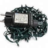 Luci di Natale 300 Led Multicolor Cavo Verde - immagine 4