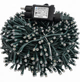 Luci di Natale 1500 Led Multicolor Cavo Verde - immagine 4