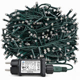 Luci di Natale 1000 Led Multicolor Cavo Verde - immagine 4
