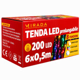 Tenda 200 Led Prolungabile Multicolor