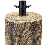 Base Albero Tronco Marrone 22/31,5 X H.44 cm - immagine 4