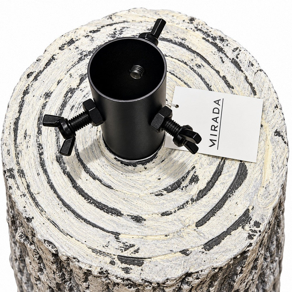 Base Albero Tronco Grigio 22/31,5 X H.44 cm - immagine 3