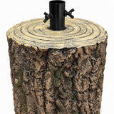 Base Albero Tronco Marrone 25/34 X H.52,5 cm - immagine 4