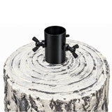 Base Albero Tronco Grigio 25/34 X H.52,5 cm - immagine 3