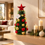 Albero di Natale Con Palline 40 cm - immagine 2