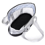 Borsa trasportino in rete grigia Nobleza 45x22x26 cm - immagine 3
