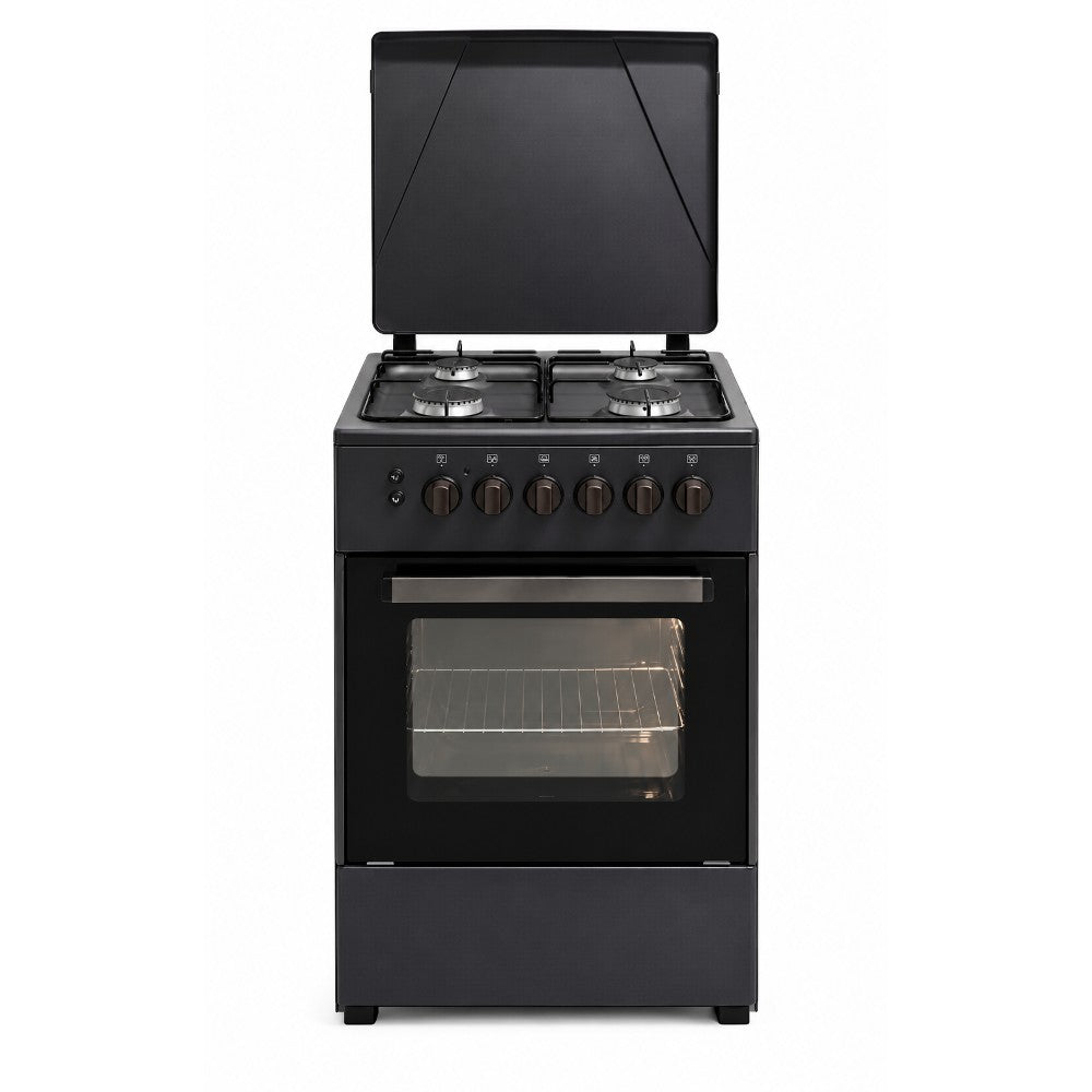 CUCINA 50X50 NERA GAS BASIC L501N