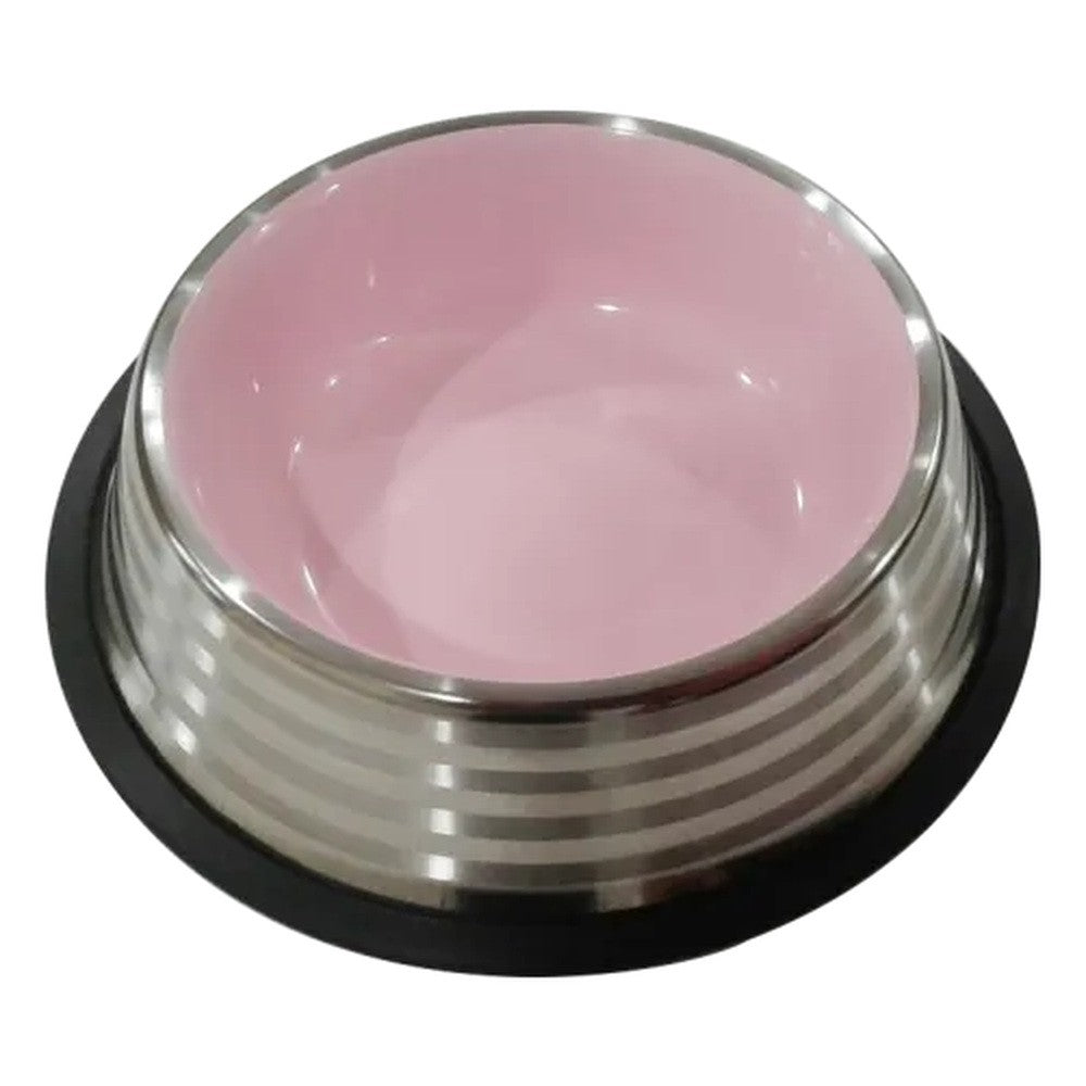 Ciotola in acciaio inox colori assortiti 15,5x15,5x3,5 cm - immagine 5