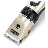 Tosatrice elettrica per animali oro e nero 18,5x4,5x3,7 cm - immagine 3