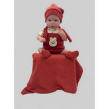 EVA COLLECTION NEWBORN C 50CM ROSSO