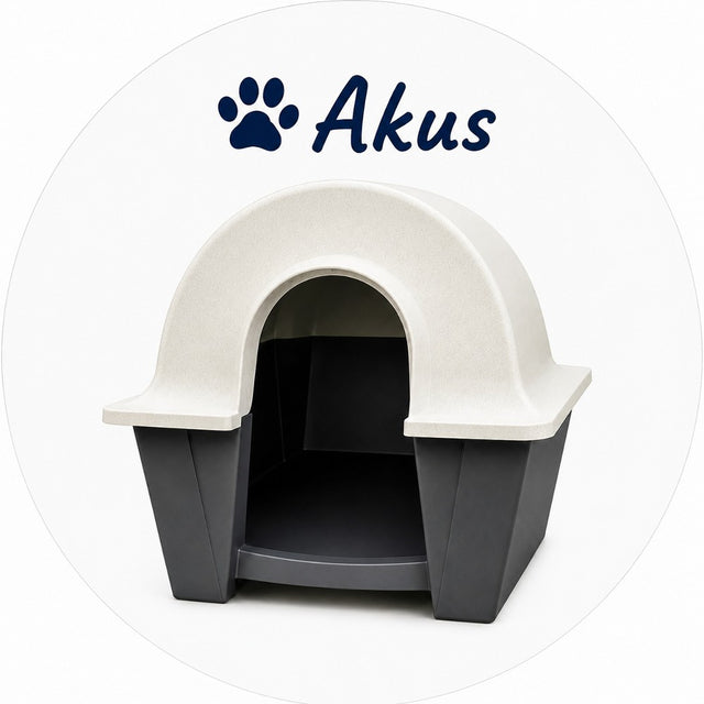 Cuccia Medium Akus 75X58X52 cm Grey