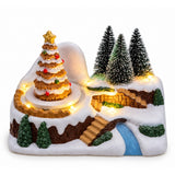 Giostrina Villaggio Natalizio Assortita 18x11x13 cm - immagine 3