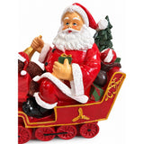 Babbo Natale con Treno Decorazione Natalizia - immagine 3