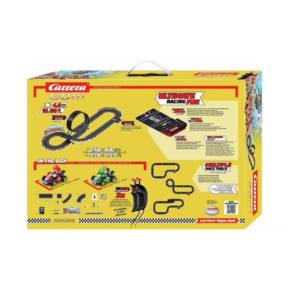 Pista Carrera Mario Kart Go Race Track World Carrera - immagine 3