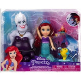 Set Bambole Disney Princess Ariel e Ursula
