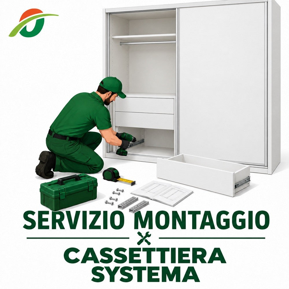 Montaggio Cassettiere Armadio Systema