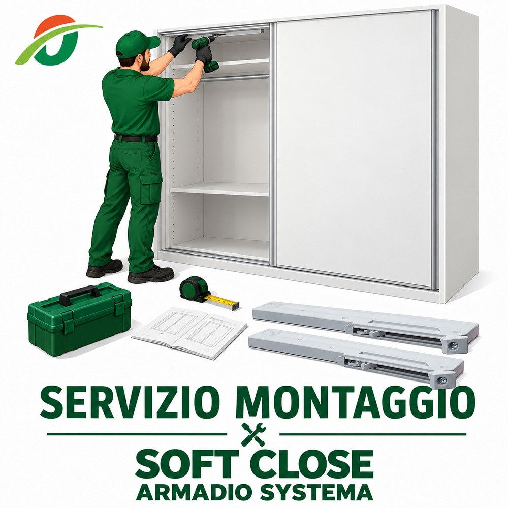 Montaggio Sistema Soft-Close Armadio Systema