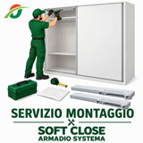 Montaggio Sistema Soft-Close Armadio Systema