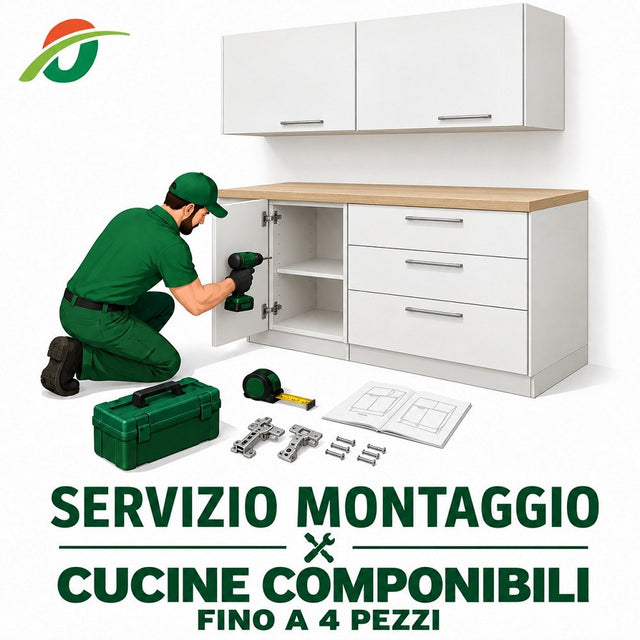 Montaggio Cucine Componibili fino a 4 pezzi