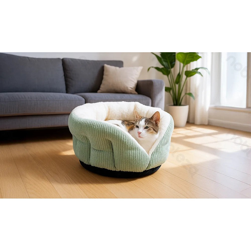 Cuccia trono per gatti e cani piccoli 40X40X25 cm - immagine 2