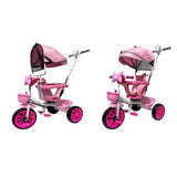 BABY TOON TRICICLO PINK METALLO SEDILE GIREVOLE
