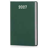 Agenda Giornaliera 2027 15x21 cm Verde Scuro