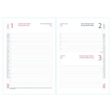 Agenda Giornaliera 2027 15x21 cm Blu - immagine 3