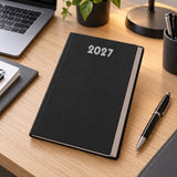 Agenda Giornaliera 2027 15x21 cm Nera - immagine 2