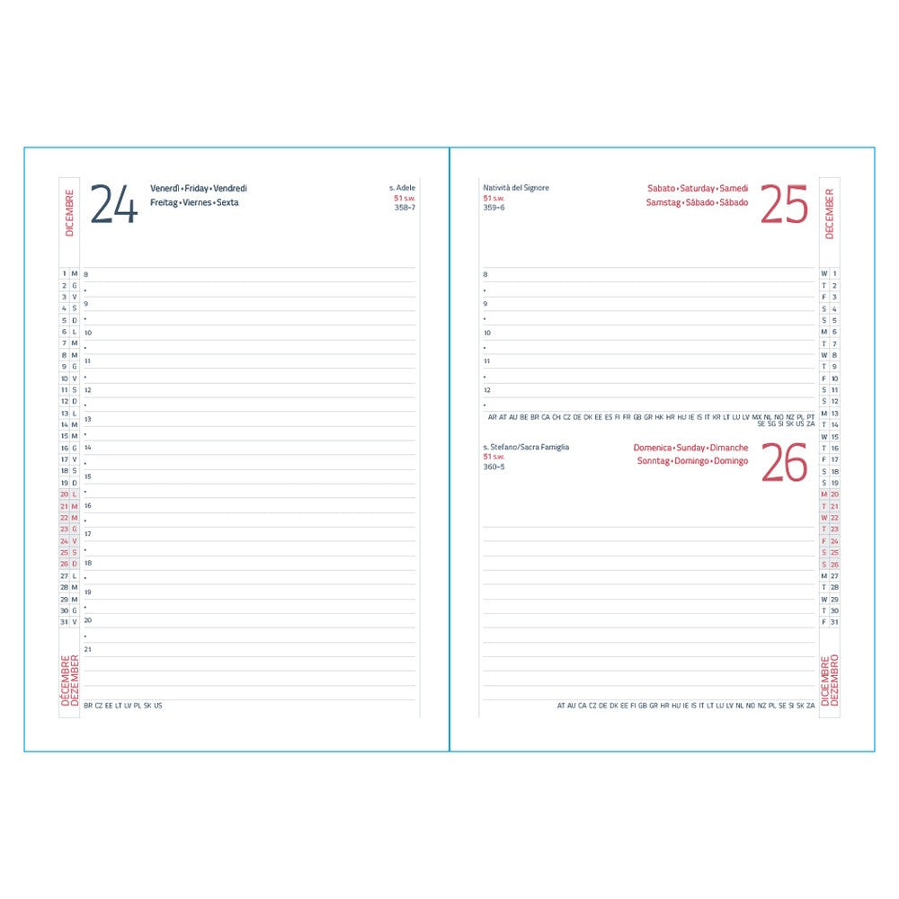 Agenda Giornaliera 2027 9x13 cm Femme Assortita - immagine 4