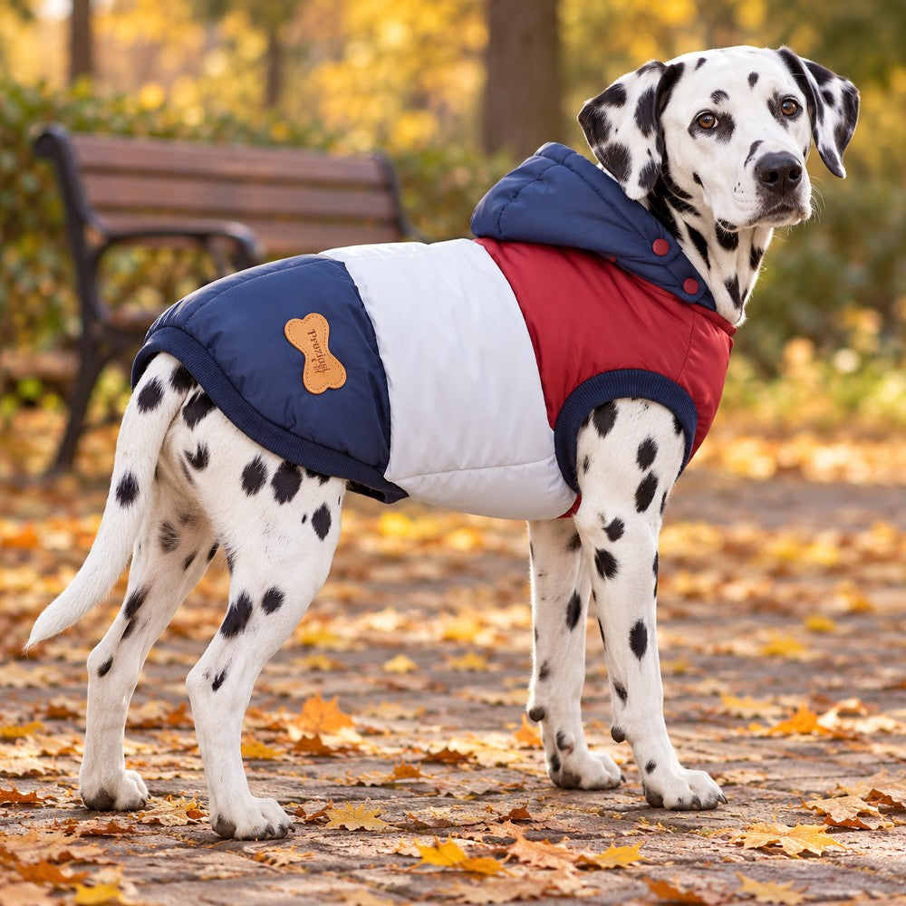 Cappotto Imbottito Per Cani Curling 40 cm - immagine 2