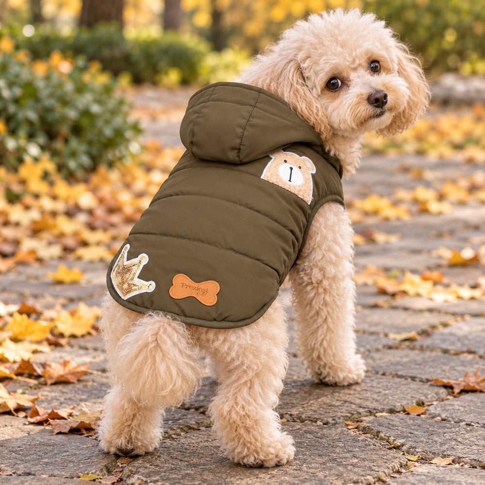 Cappotto Imbottito per Cani Wood 30 cm - immagine 2