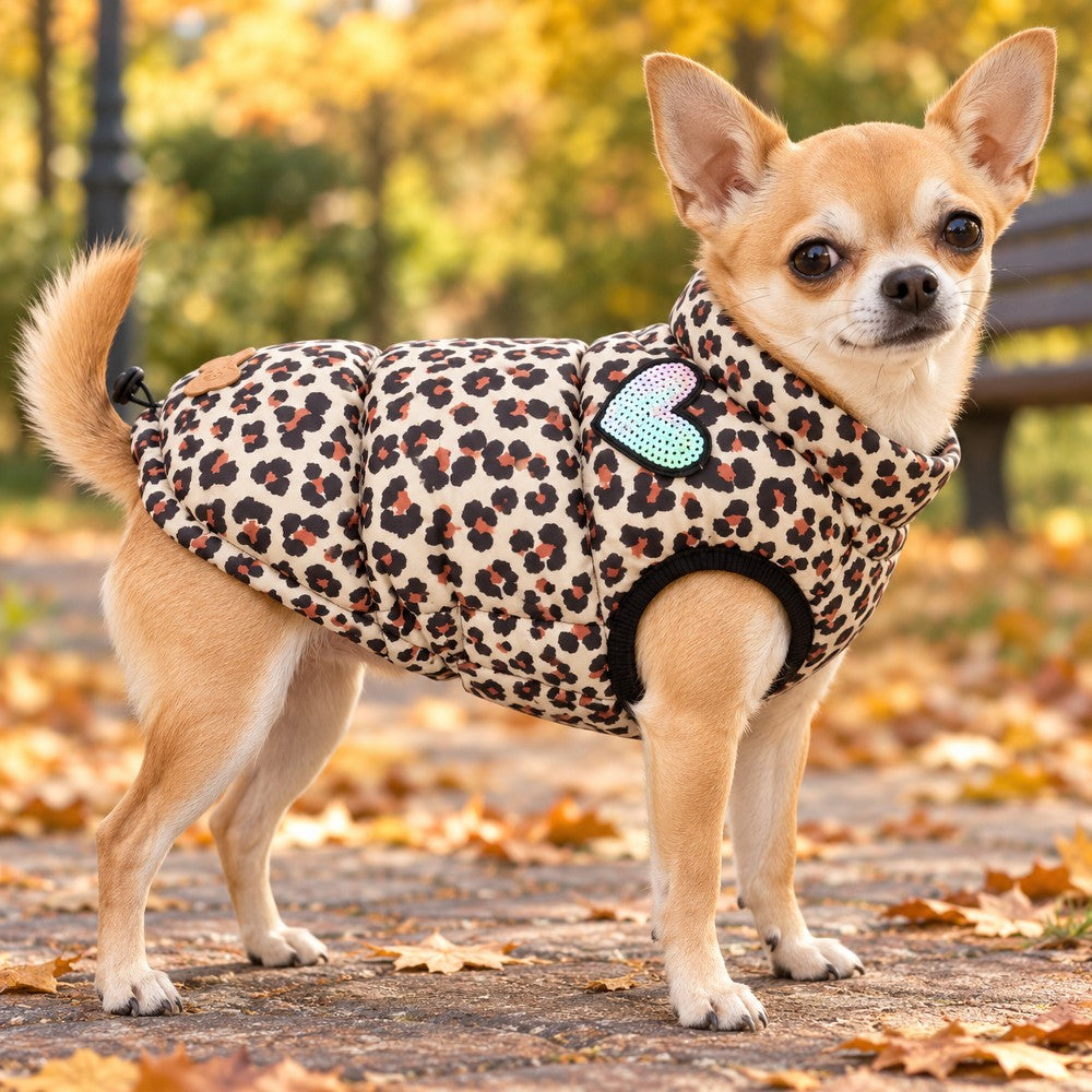 Cappotto Imbottito per Cani Cheetah 30 cm - immagine 2