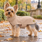 Impermeabile Per Cani Beige Classico 35 cm - immagine 2