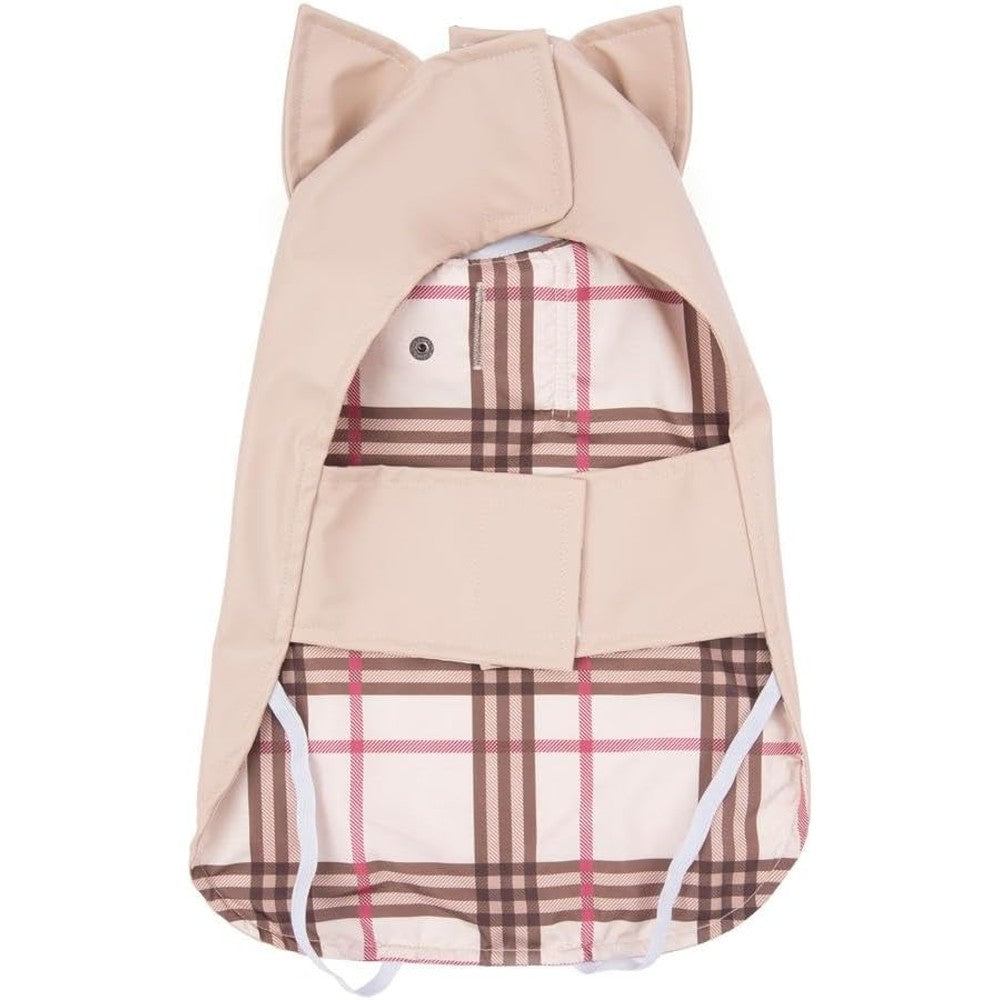 Impermeabile Per Cani Beige Classico 35 cm - immagine 4