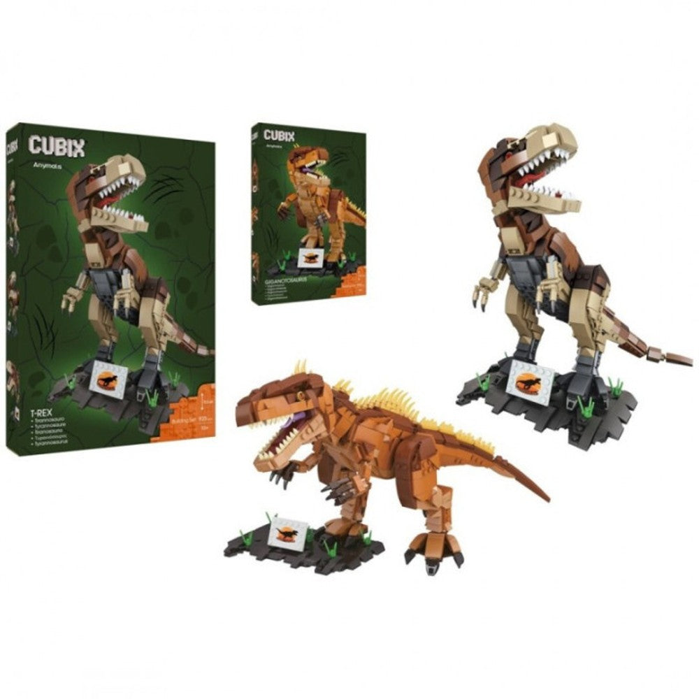 CUBIX DINOSAURO DA COSTRUIRE 195+ Pezzi ASSORTITO