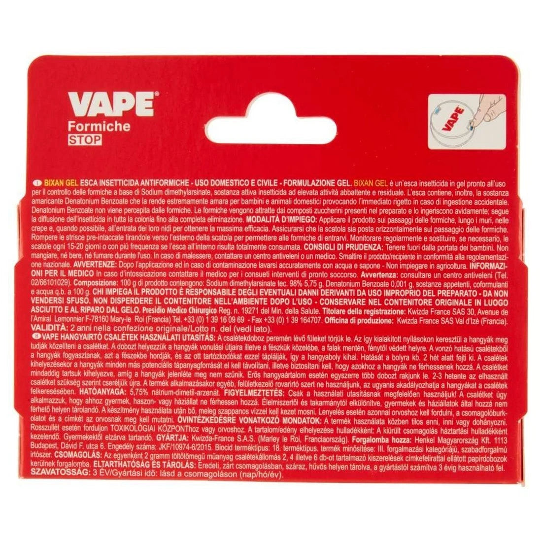 Esca Formiche 2 Pezzi Vape
