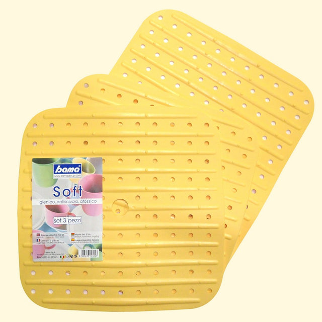 immagine-1-bama-tappeto-soft-set-3-pezzi-salvapiatti-lavello-ean-8007633103223