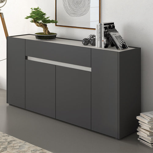 Madia Creta 4 Ante E 1 Cassetto 170x39,6x85 Cm