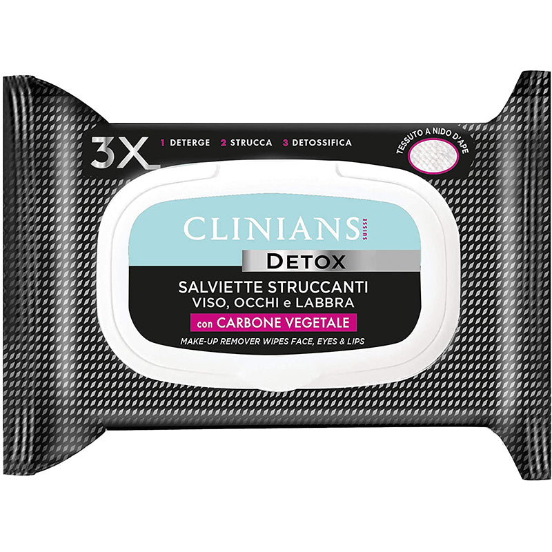 immagine-1-clinians-clinians-detox-25-salviettine-struccanti-ean-8003510031382