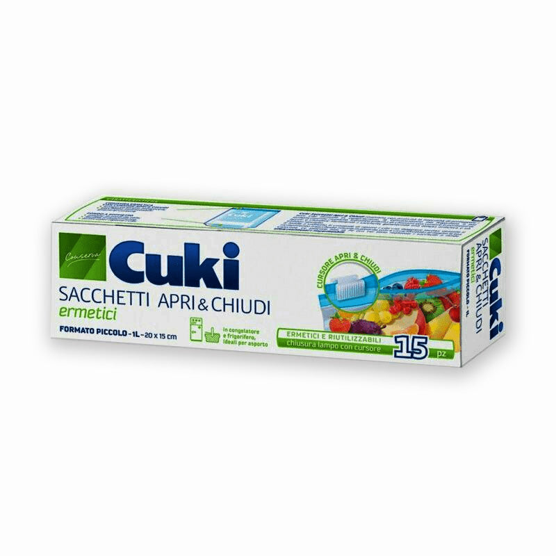 immagine-1-cuki-sacchetti-aprichiudi-ermetici-15-pezzi-20x15-cuki-ean-8003980907675
