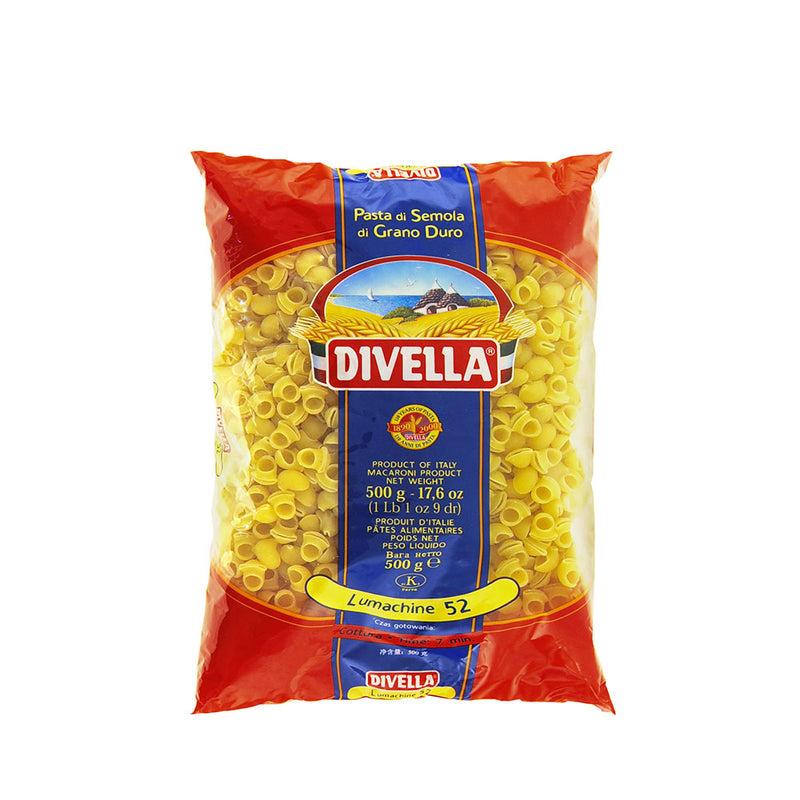 immagine-1-divella-pasta-500-gr-lumachine-n.-52-divella-ean-8005121000528