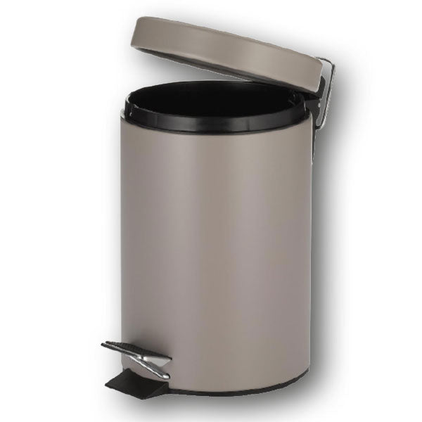 Pattumiera Inox 12lt Con Pedale H39 Tortora - Foto 8