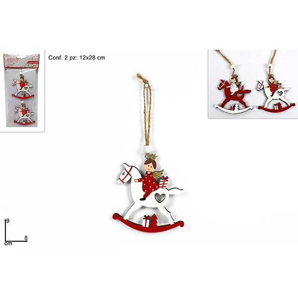 immagine-1-due-esse-christmas-appendini-legno-cavallo-cangelo-se-ean-8053482118451