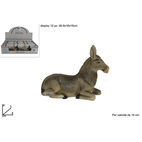 immagine-1-due-esse-christmas-asinello-per-15cm-art.53156j54839j-ean-8033113173172
