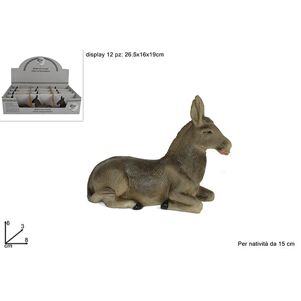immagine-1-due-esse-christmas-asinello-per-15cm-art.53156j54839j-ean-8033113173172