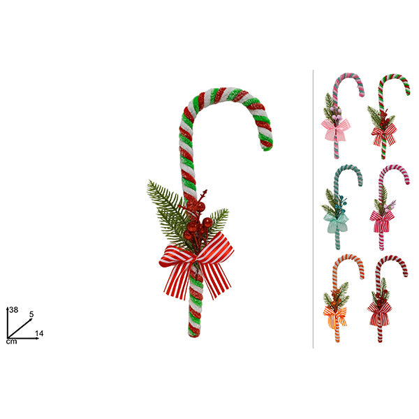 immagine-1-due-esse-christmas-bastone-candito-c-fiocco-6-col.-38-ean-8053482192444