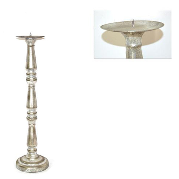 immagine-1-due-esse-christmas-candeliere-in-metallo-59cm-silver-antichizzato-ean-8033113002410