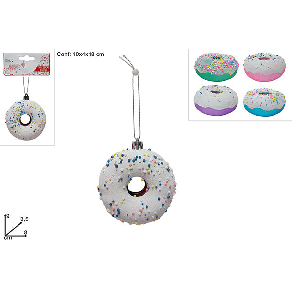 immagine-1-due-esse-christmas-ciambella-appendino-9cm-4colori-ass-ean-8053482188867